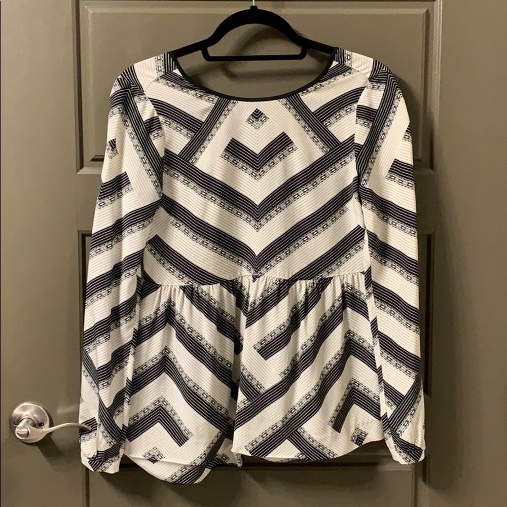 Reversible Silk Blouse